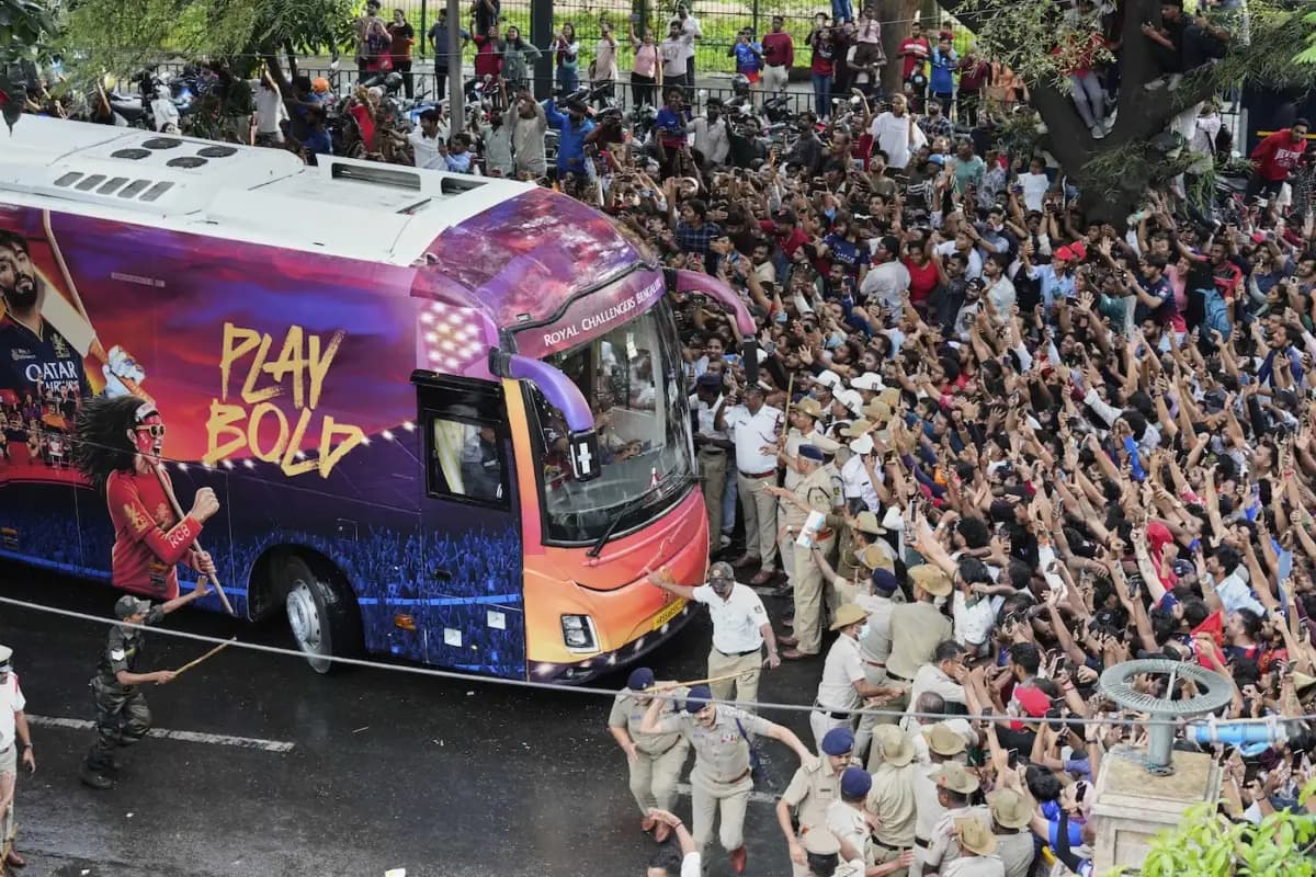 Tragedy Mars RCB's IPL Victory Parade in Bengaluru; 11 Dead, Dozens Injured