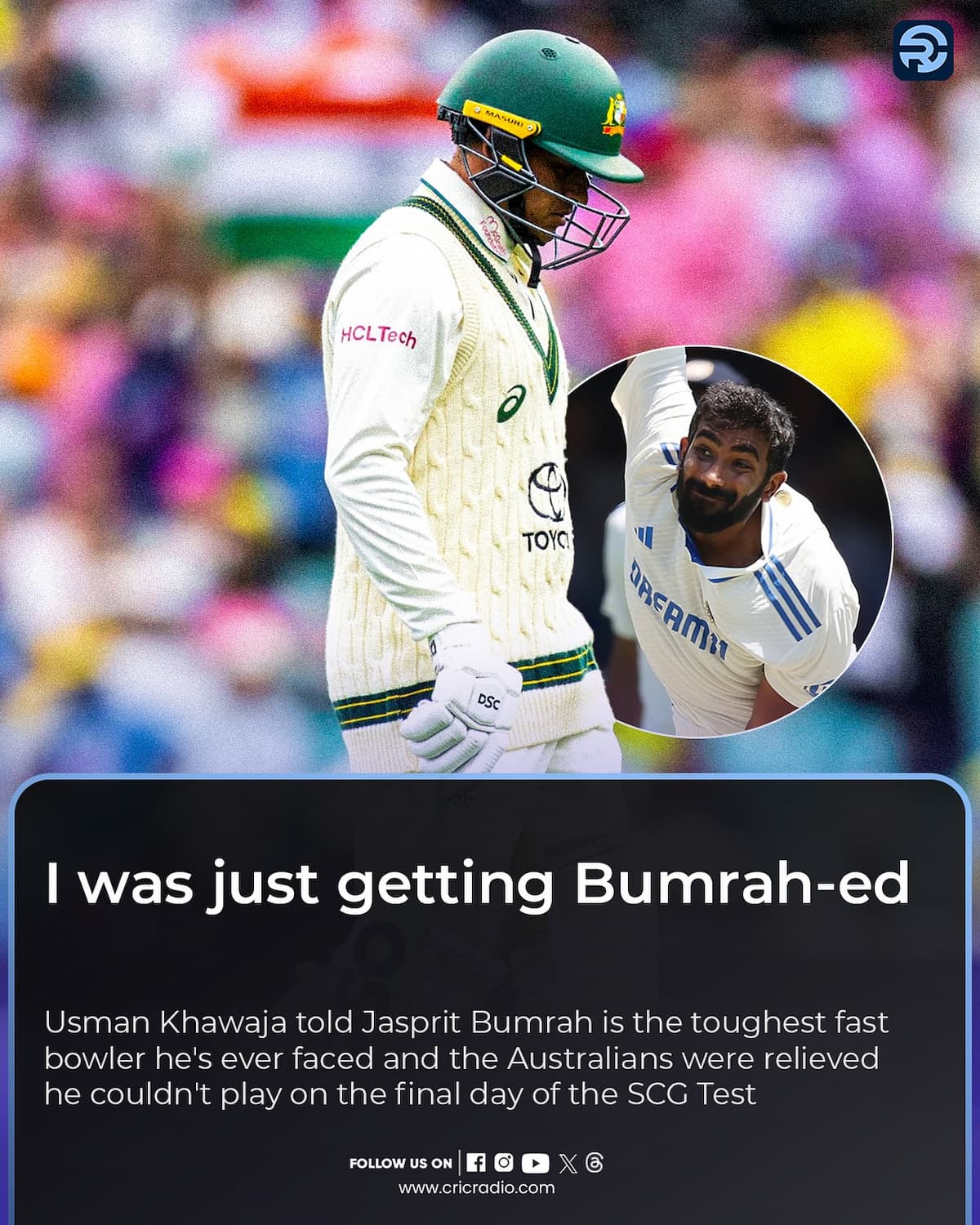 “Getting Bumrah-ed” – A Cricket Tale