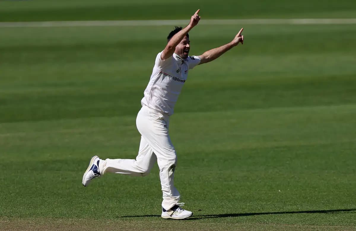 Ian Holland's double strike leaves Lancashire thankful for the rain