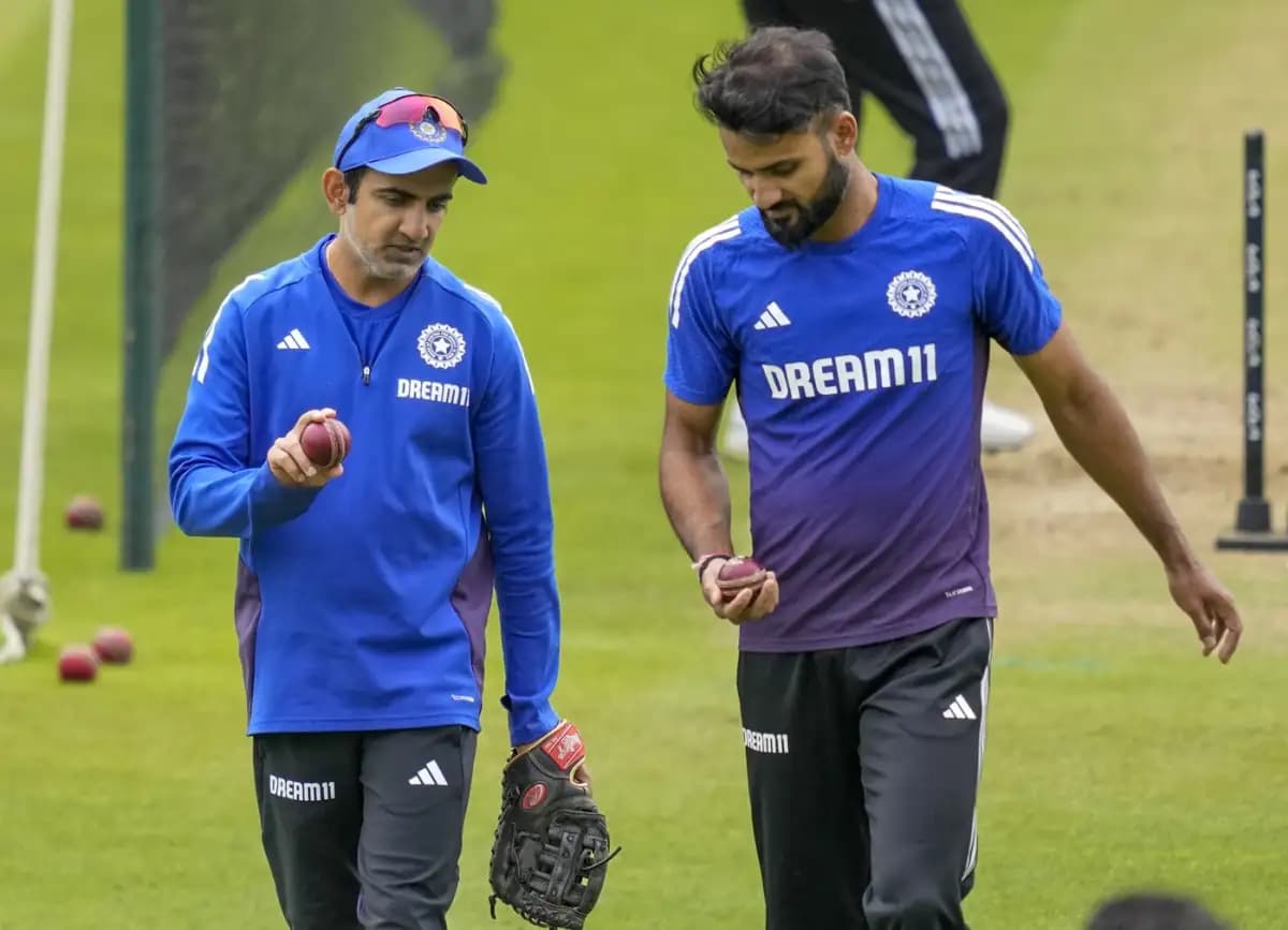 Gautam Gambhir Engages in Heated Exchange with Surrey Groundsman
