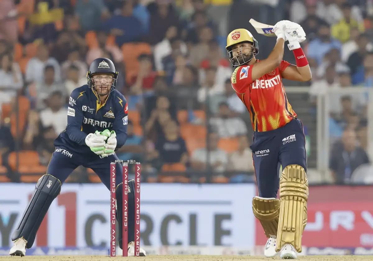 Shreyas Iyer and Shashank Singh propel Punjab Kings to a formidable 243 against Gujarat Titans