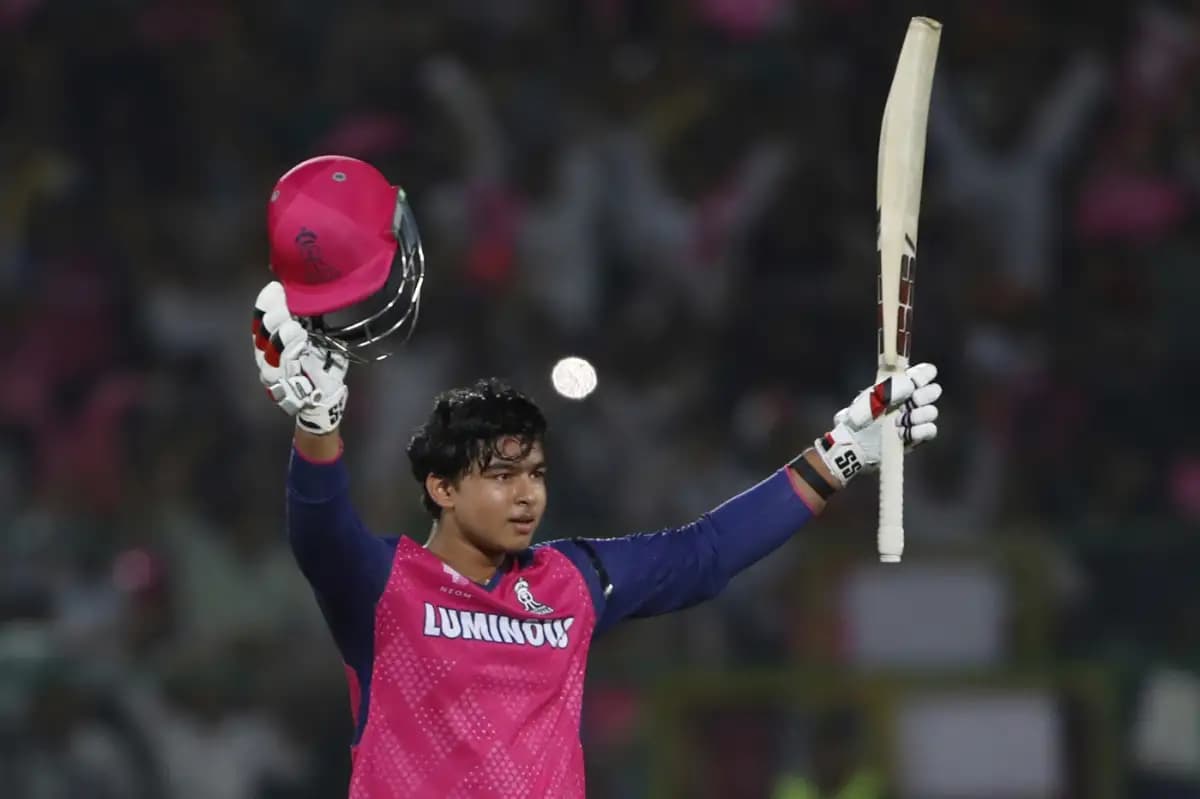 Vaibhav Suryavanshi, 14, becomes youngest player to score a century in men's T20 cricket