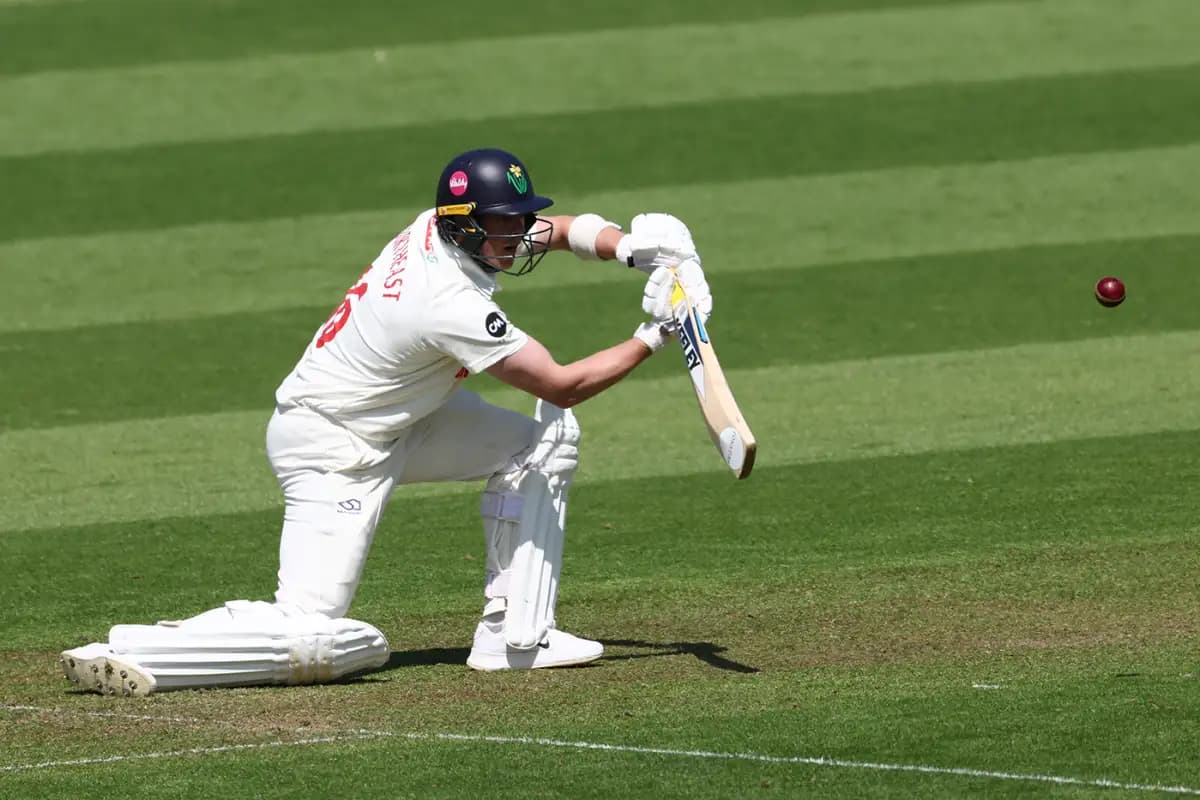 Wells Holds Firm, but Glamorgan Close In After Centuries from Northeast and Carlson