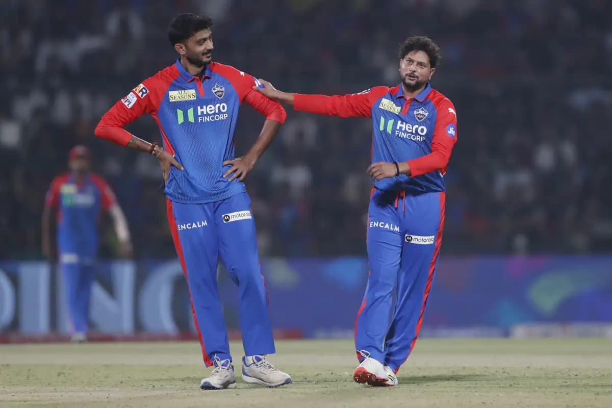 Axar suffers blow to his left hand while fielding