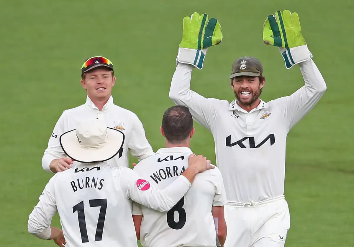 Ben Foakes Blazes Unbeaten 43 from 17 Balls as Surrey Steal Rain-Shortened Thriller