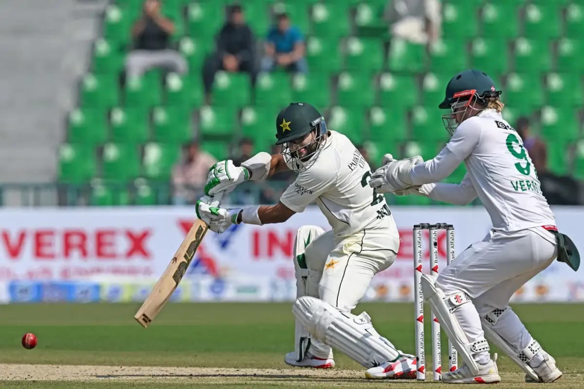 Masood and Shafique Give Pakistan a Confident Start on Opening Morning