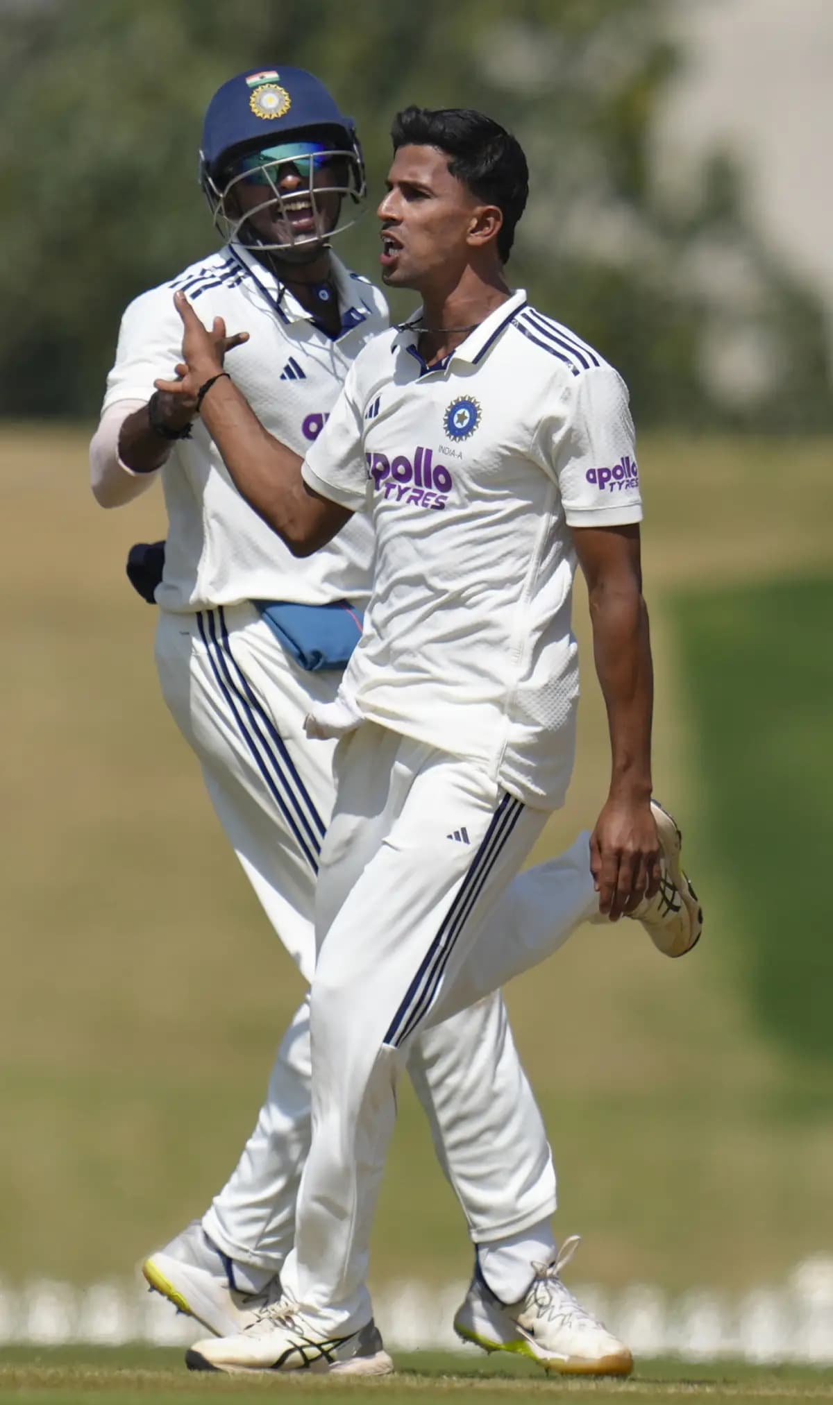 Kamboj, Suthar take India A home after Pant 90