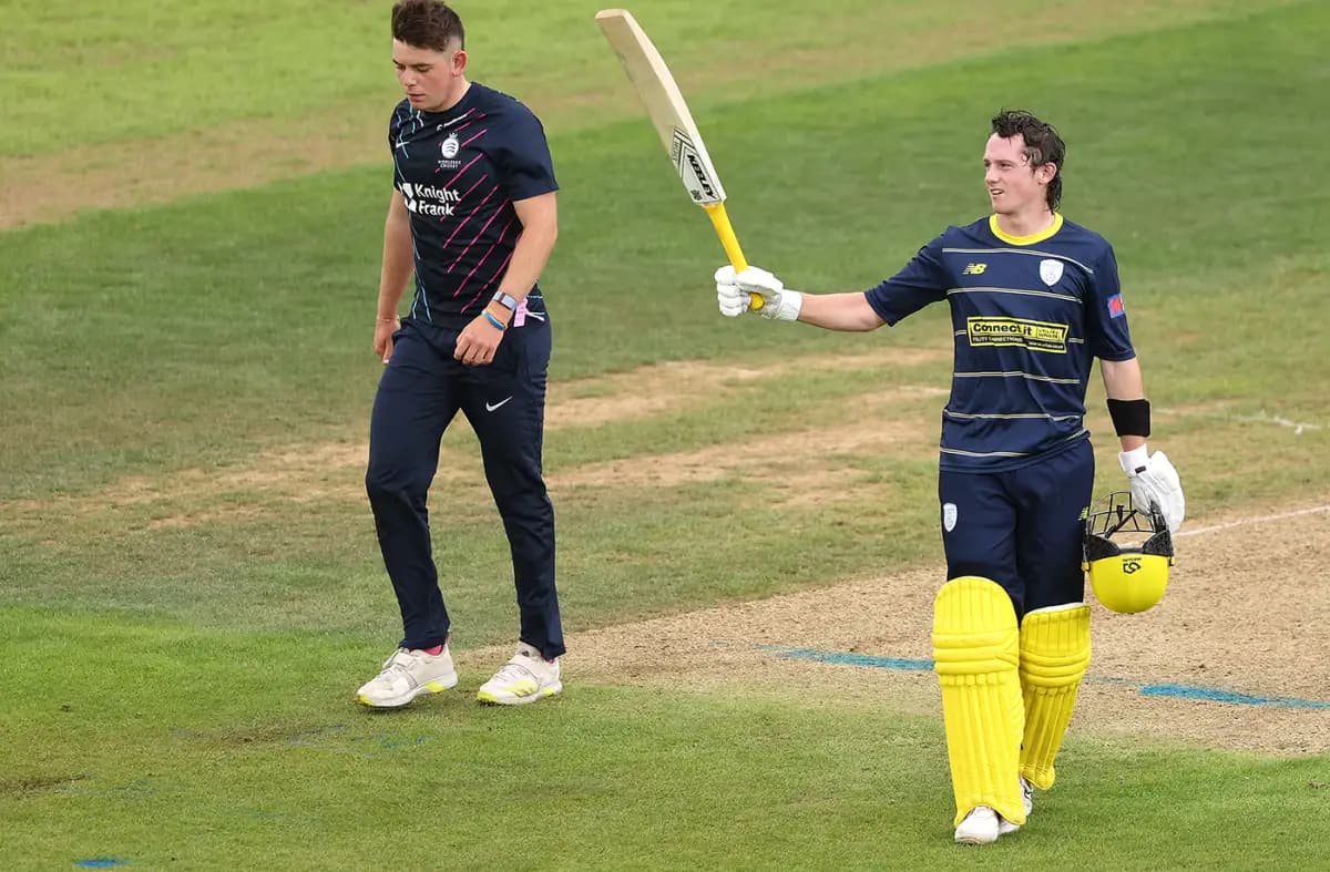 Middleton and Weatherley’s Century Stand Anchors Hampshire’s Strong Start