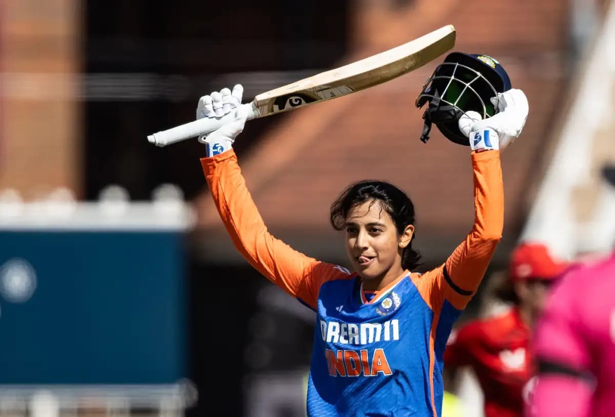 Mandhana’s Maiden T20I Ton Demolishes England as India Cruise to 97-Run Victory in Series Opener