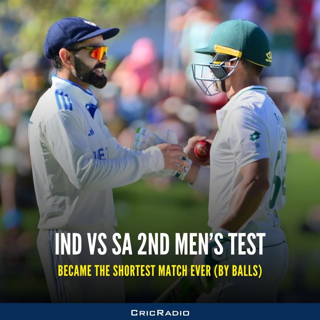 🏏 IND vs SA 2nd Men’s Test