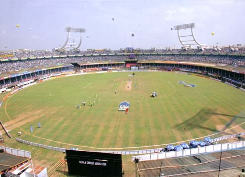 Nehru Stadium cricket ground