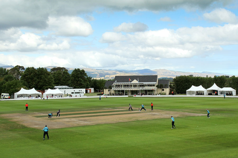 Bert Sutcliffe Oval cricket ground