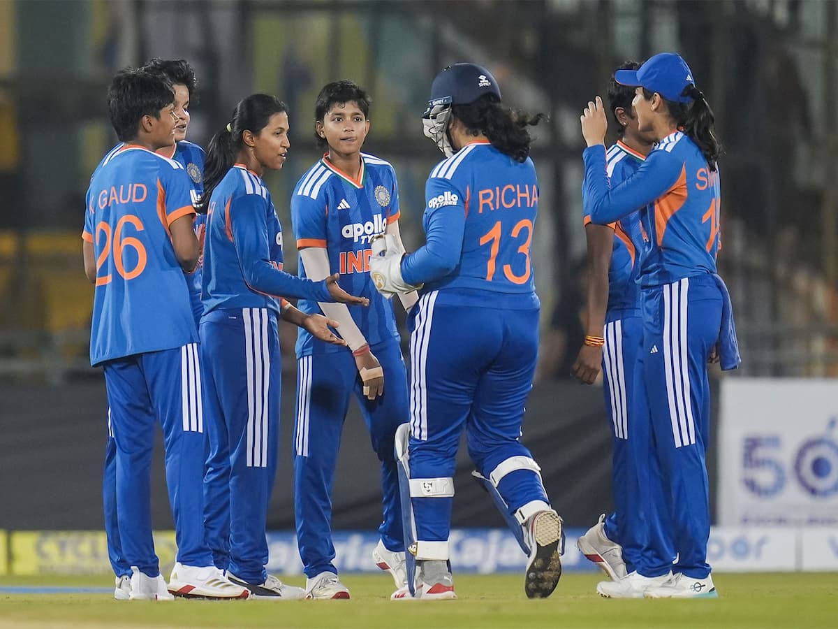 Nandani Sharma's 3-18 caps India's record 92-run win over Zimbabwe in Raipur