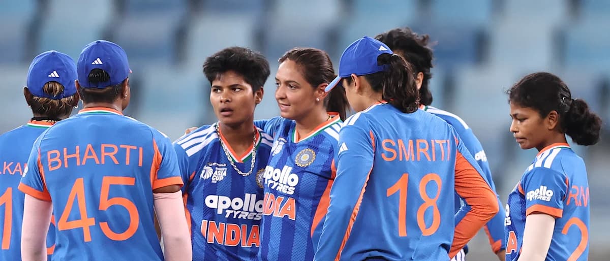 Kranti Gaud fined 10 per cent of her match fee for a send-off in the Asia Cup final