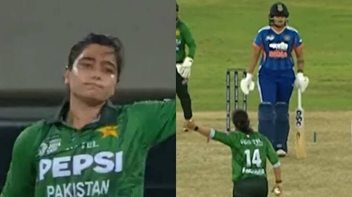 Fatima Sana fined for Shafali Verma send-off during Asia Cup clash