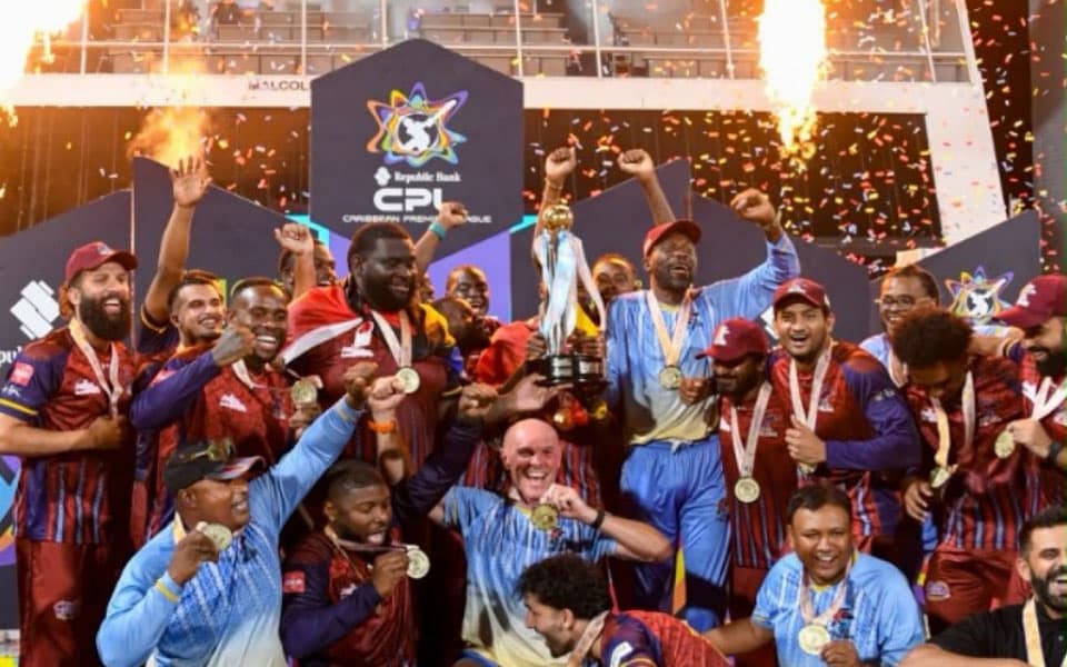 Antigua and Barbuda Falcons chase down 171 to win a maiden CPL title