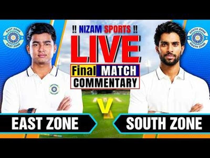 East Zone decline the follow-on and build a 584-run lead in the Duleep Trophy final