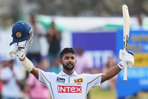 Dinusha’s Twin Century Heroics Help Sri Lanka Hold India to WTC Draw