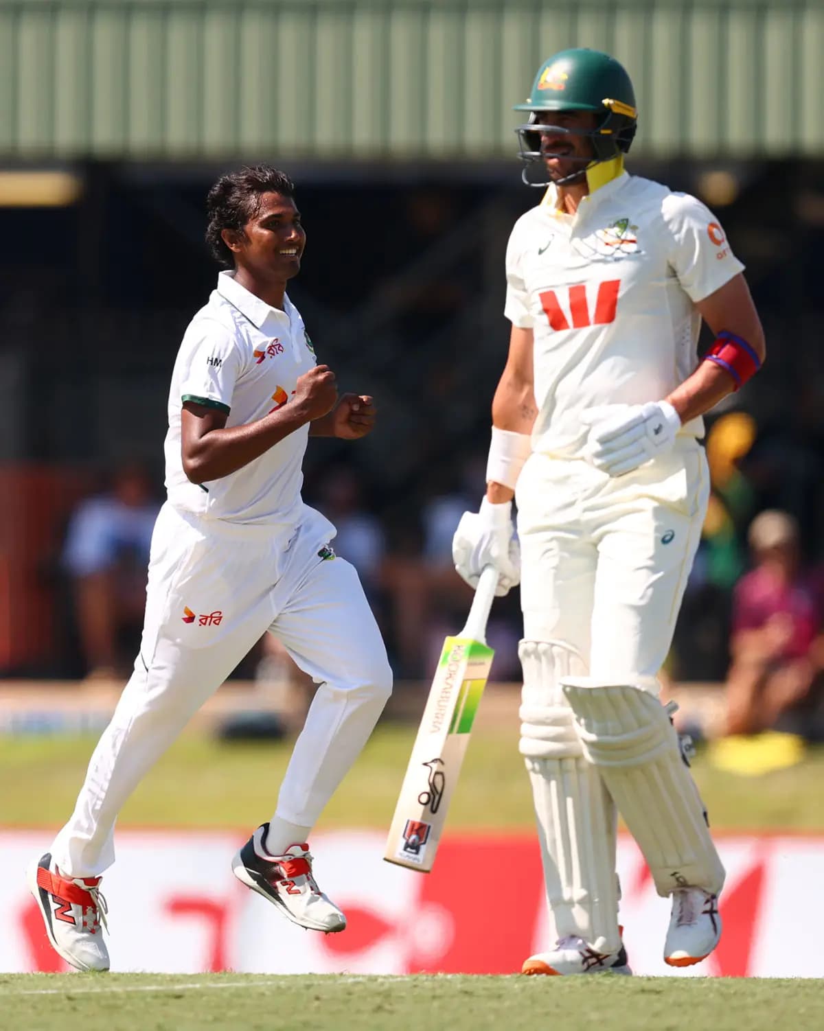 Hasan Mahmud’s six-for puts Bangladesh in command on stunning Darwin opening day