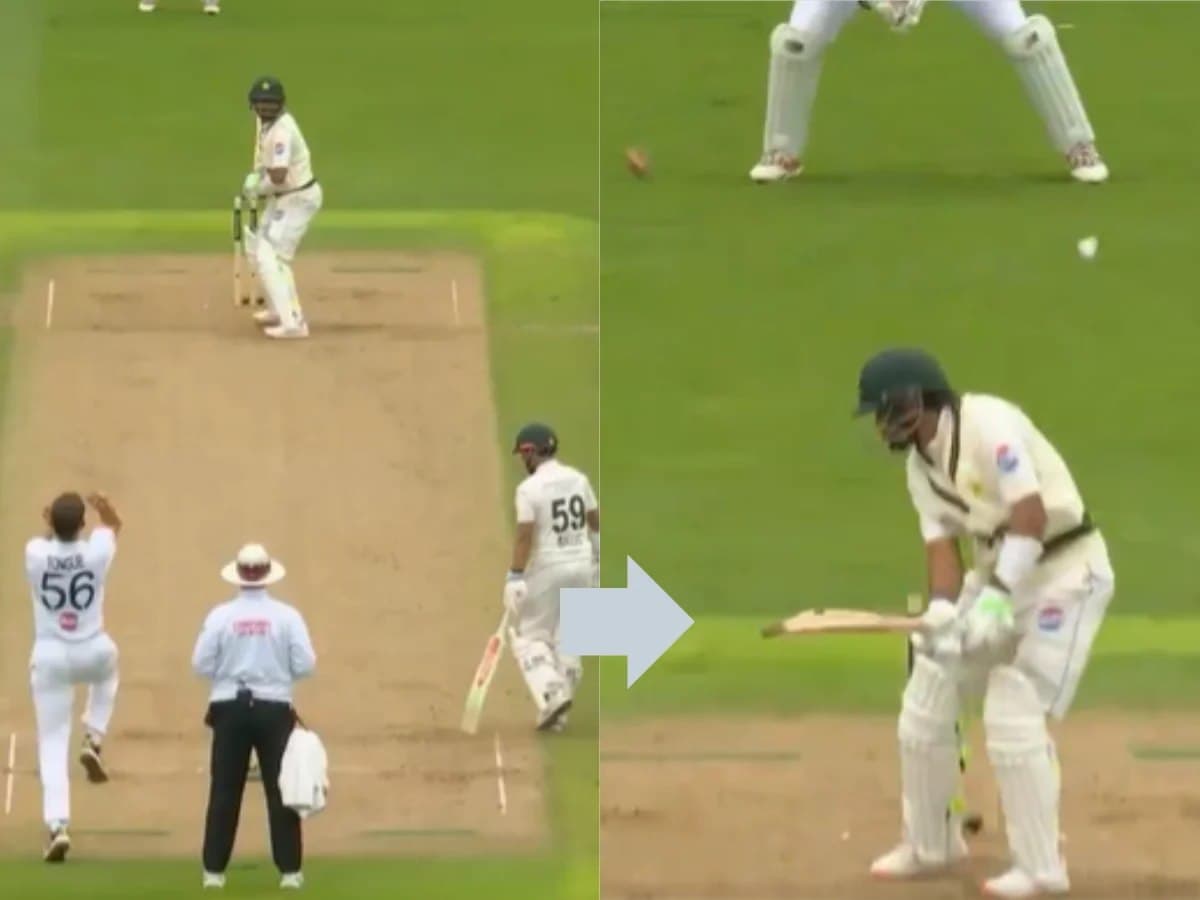 Pakistan collapse to 100 for 7 at Edgbaston as Robinson reaches 100 Test wickets