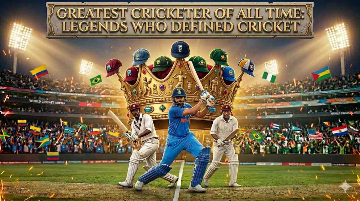 Greatest Cricketer of All Time: Legends Who Defined Cricket