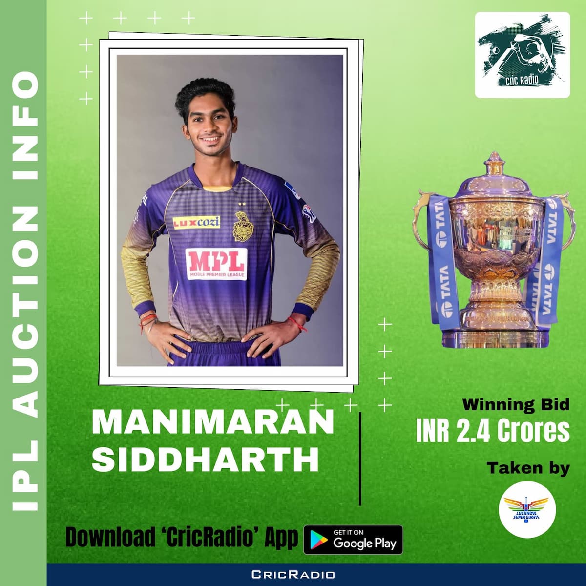 Manimaran Siddharth