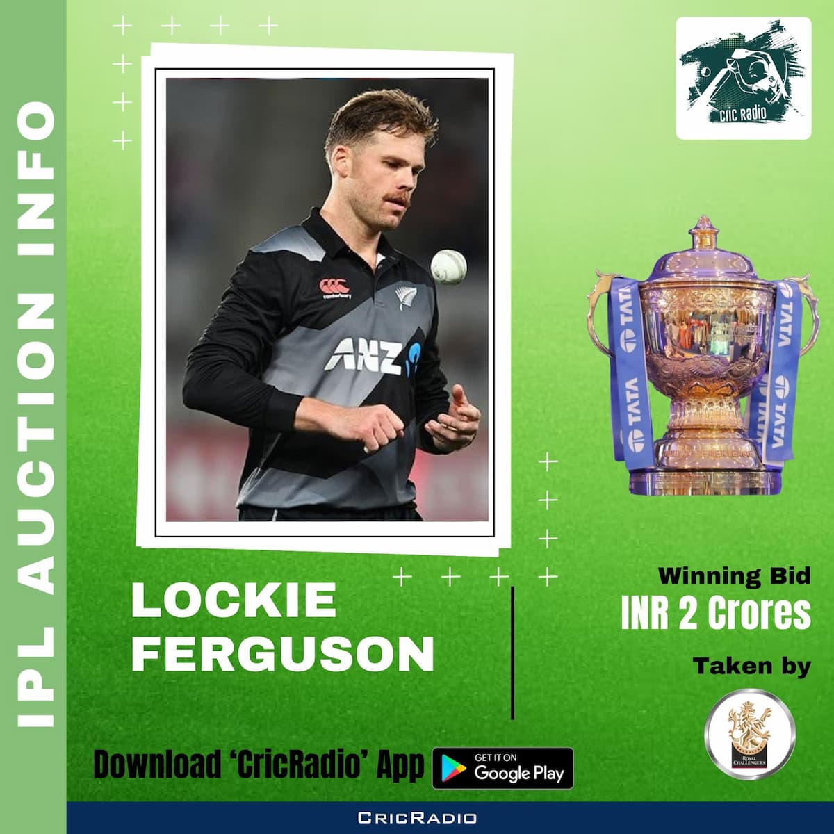 馃弿 Lockie Ferguson - RCB