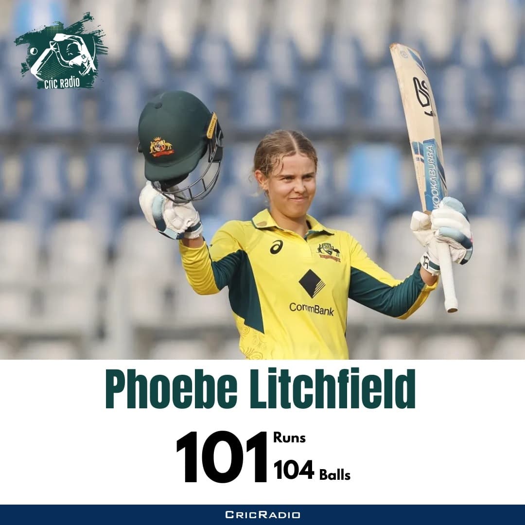 馃挴 Phoebe Litchfield Rocks the Day with a Brilliant 101 (104)
