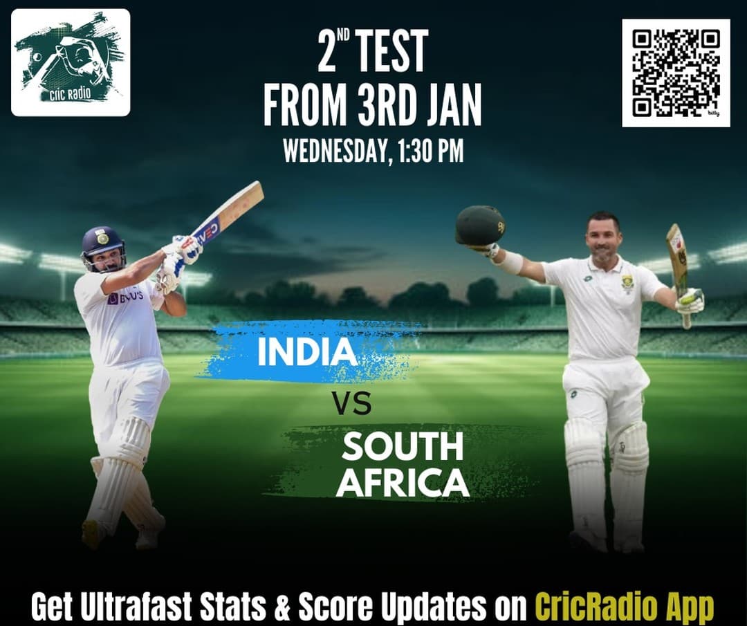2nd Test Build Up — IND vs SA