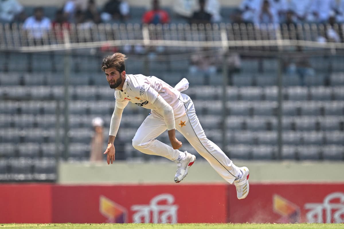 Shaheen Afridi plays his first domestic red-ball match since 2019 as he targets a Test return