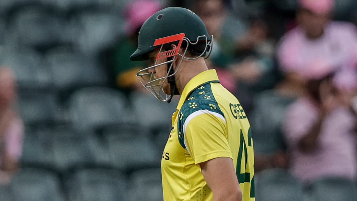Cameron Green misses Australia's first Test in Durban with an abdominal strain