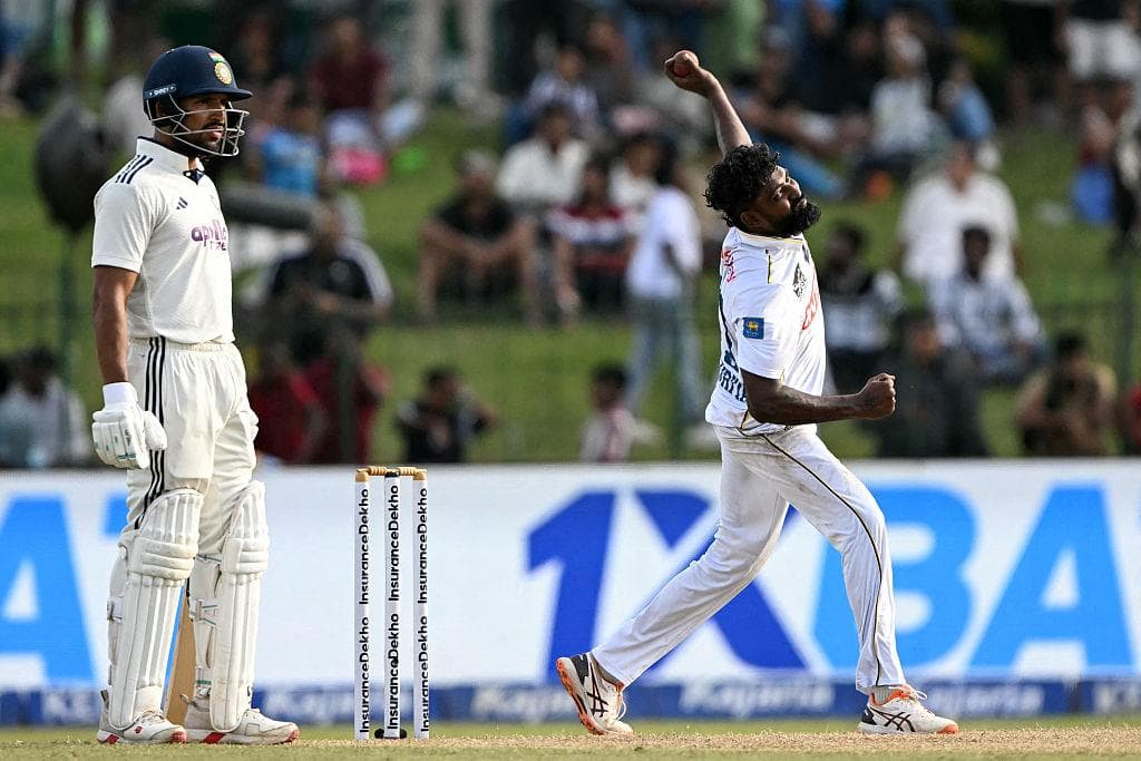 Prabath Jayasuriya Reprimanded After Bat Incident in Colombo Test