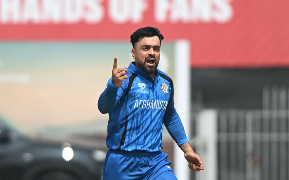 Rashid Khan reaches 200 T20I wickets as Omarzai's 116 carries Afghanistan past Zimbabwe