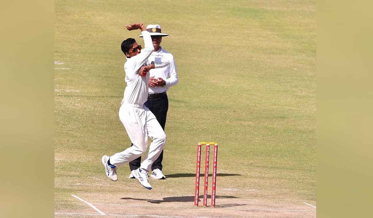 Tanay Thyagarajan's nine wickets seal an innings win for Hyderabad over Tripura