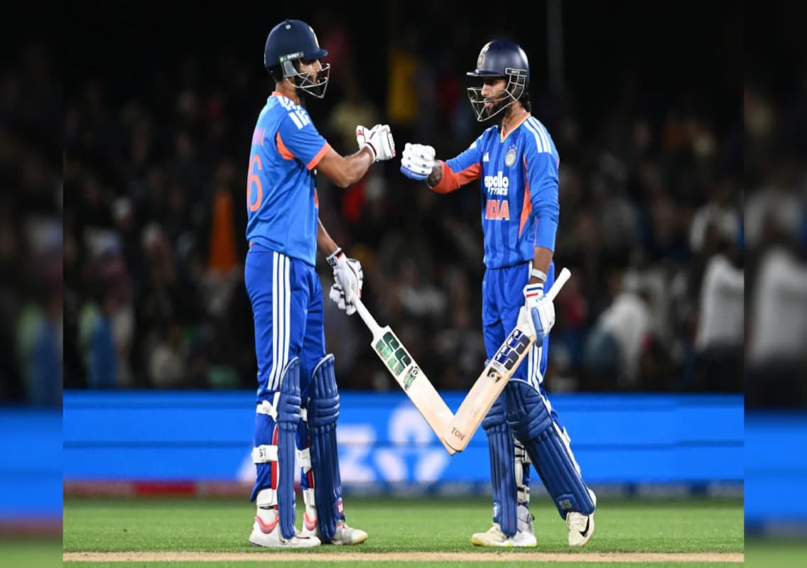 Tilak Varma's unbeaten 51 leaves India one win from the series in Wellington