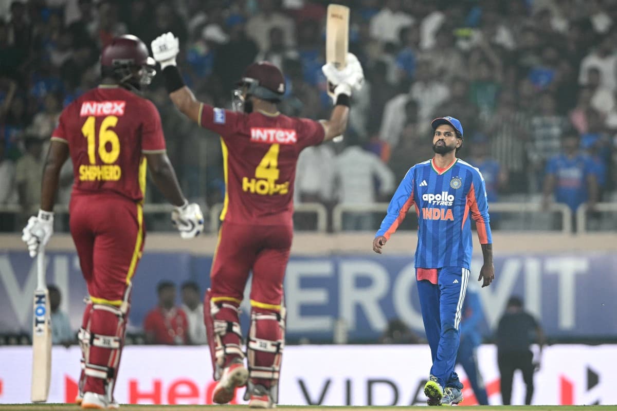 Shai Hope leads West Indies into Hyderabad needing a win to force a T20I decider