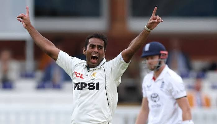 Mohammad Ali Keeps Pakistan’s Hopes Alive Despite Tough Chase at Lord’s