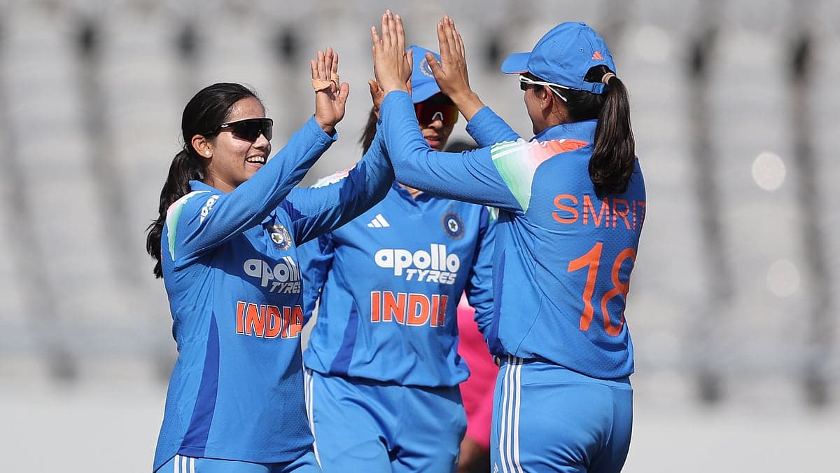 Vaishnavi Sharma takes 5-39 as Zimbabwe are bowled out for 131 in Vadodara